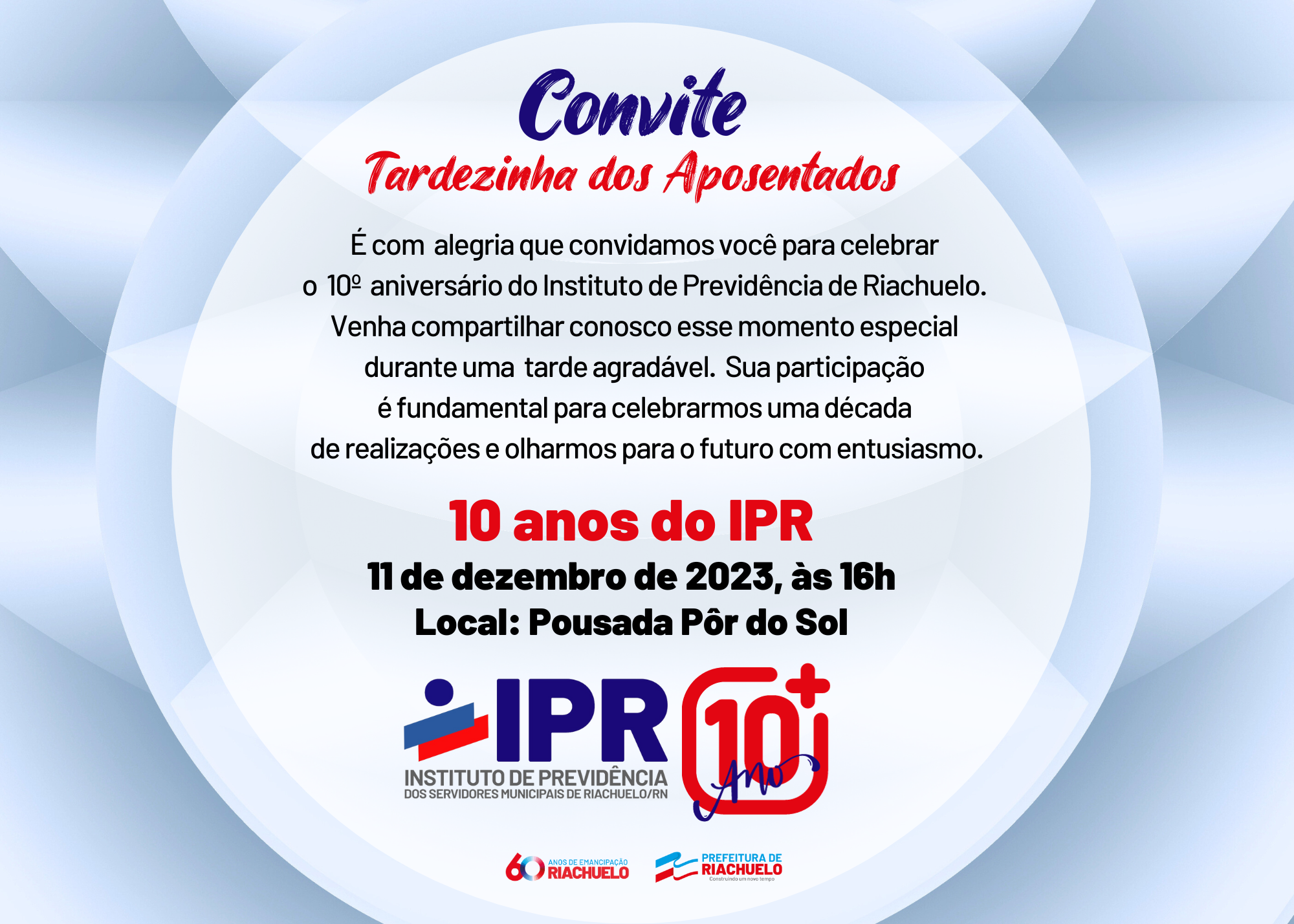 Leia mais sobre o artigo Convite